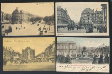 Ansichtskarte Belgien Brüssel Sammlung Lot von 50 Karten