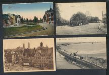 Ansichtskarte Belgien Div. Orte Sammlung Lot von 19 Karten