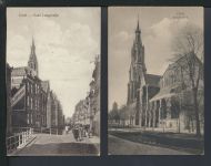 Sammlung Ansichtskarte Niederlande Delft Lot von 4 Karten