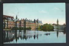 Ansichtskarte Niederlande ’s-Gravenhage Den Haag Vijverberg Mühlgrün Sachsen