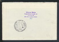 DDR R-Brief DV Druckvermerk Schönberg Mecklenburg-Vorpommern Flintsbach Bayern