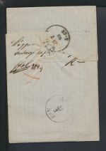 Brief Altdeutschland Bayern Ludwigshafen Rheinland-Pfalz Gerresheim NRW 1869
