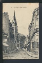 Ansichtskarte Frankreich Caudry Rue Centrale Düren NRW