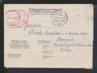 Kriegsgefangenenpost Stalag III B Fürstenberg Oder n Belgrad Serbien 1942