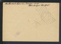 R-Brief Express DDR MIF Fünfjahresplan Dresden A 29 Sachsen Berlin
