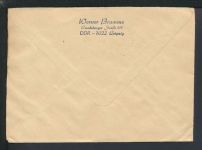 Zusammendruck DDR R-Brief Leipzig Sachsen Buchen Odenwald Baden-Württemberg