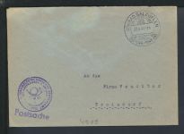 Postsache Bad Salzuflen NRW Bizone Troisdorf Fernmeldetechnisches Zentralamt