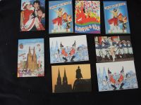 Sammlung Ansichtskarte Köln NRW Karneval mit SST und Sondermarke Lot 25 Stück