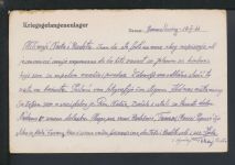 Kriegsgefangenenpost Offizierslager XIII B Hammelburg Belgrad Serbien 18.2.1944