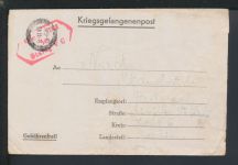Kriegsgefangenenpost Stalag VC nach Belgrad Serbien 1943