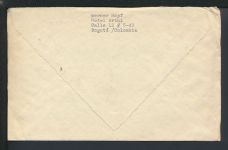 Airmail Brief Bogota Kolumbien Nürnberg Bayern MIF Paare auch Aufdruck