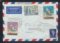 Airmail Brief Iran Teheran Aachen NRW