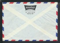 Airmail Brief Iran Teheran Aachen NRW
