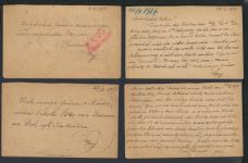 Russland Atbasar Kriegsgefangenenpost Wien Österreich Lot Korrespondenz 7 Karten