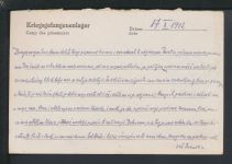 Kriegsgefangenenpost KGF Brief M. Stammlager III B nach Belgrad Serbien 1943