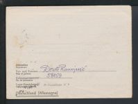 Kriegsgefangenenpost KGF Brief M. Stammlager III B nach Belgrad Serbien 1943