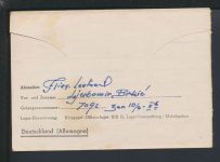 Kriegsgefangenenpost Offizier Lager X III B Lager KGF Brief Hammelburg