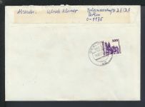 DDR 3353 Berlin Sierksdorf DV Druckvermerk in Paaren Schleswig-Holstein R-Brief