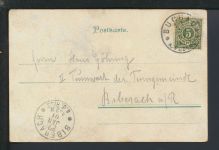 Sport Turnen Litho Ansichtskarte Buchau Baden-Württemberg Biberach Turnfest