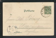 Sport Turner Litho Ansichtskarte Cannstadt Baden-Württemberg Gut Heil Memmingen