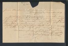 Altdeutschland Thurn & Taxis Vorphila roter K2 Frankfurt Hessen nach Norden