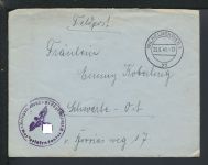Marine Feldpost Brief Wilhelmshaven Niedersachsen Schwerte NRW Deutsches Reich