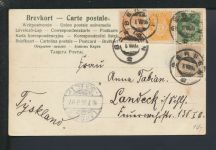 Ansichtskarte Norwegen Bergen Landeck Schlesien Ostgebiete Polen 1906