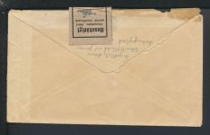 Retour Brief Nachgebühr Destination Übersee Afrika Südafrika Capetown Witten