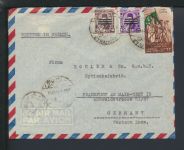 Luftpost Airmail Kairo Ägypten Frankfurt Hessen