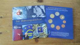 Münzen Deutsche Post Original Folder Der Währungswechsel DM + Euro