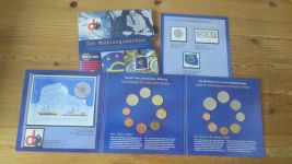 Münzen Deutsche Post Original Folder Der Währungswechsel DM + Euro
