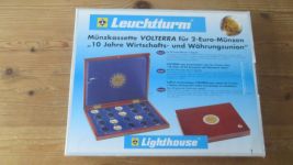Leuchtturm Volterra Münzkassetten für 35 2 Euro Münzen in Kapseln Neupreis 44,99