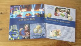 Münzen Deutsche Post Original Folder Der Währungswechsel DM + Euro