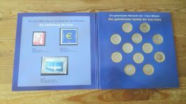 Münzen Deutsche Post Original Folder Der Währungswechsel DM + Euro