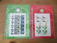 Münzen Silber Sammlung Sport Fussball alle 4 FIFA Numisblätter WM 2006 a 10 €