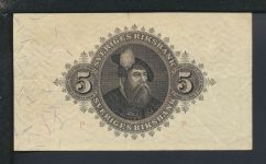 Geldscheine Banknoten Schweden 5 Kronor 1939 II