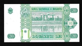 Geldscheine Banknoten Europa Moldavien 20 Lei 2006 1 UNC