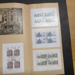 DDR 750 Jahre Berlin Stadt des Friedens selt. Falt - Gedenkblatt Marken + Blocks
