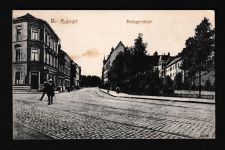 Ansichtskarte Duisburg Ruhrort NRW Amtsgerichtstr. Feldpost Herbitzheim Saarland