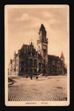 Ansichtskarte Saarbrücken Saarland Rathaus Berlin 1928