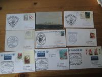Schiffspost gute Sammlung von ca. 196 Briefen Deutschland + Alle Welt ein sehr