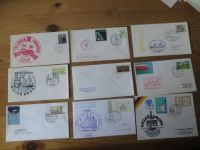 Schiffspost gute Sammlung von ca. 196 Briefen Deutschland + Alle Welt ein sehr