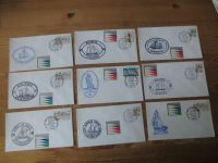 Schiffspost gute Sammlung von ca. 196 Briefen Deutschland + Alle Welt ein sehr