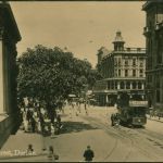 Afrika Ansichtskarte 1d. Durban Wismar mit Taxstempel für Nachgebühr Straßenbahn
