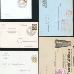 Sammlung Musik inter. Lot von 17 Briefen Ansichtskarten und Ganzsachen