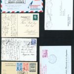 Sammlung Musik inter. Lot von 16 alten Briefen und Ganzsachen Stempel