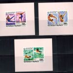 Afrika Madagaskar 775-780 B Olympia Sport Montreal Sonderblock ungezähnt