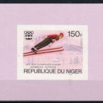 Afrika Niger506-510 B Olympia Sport Winterspiele Innsbruck Sonderblocksatz