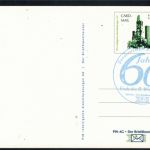 Bund Ganzsache PIN-AG 60 J. Ende Weltkrieg Briefmarken Ausstellung 2005