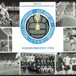 Bund Fußball Weltmeisterschaft Sonderkarte Vizeweltmeister 1966 SST Bonn